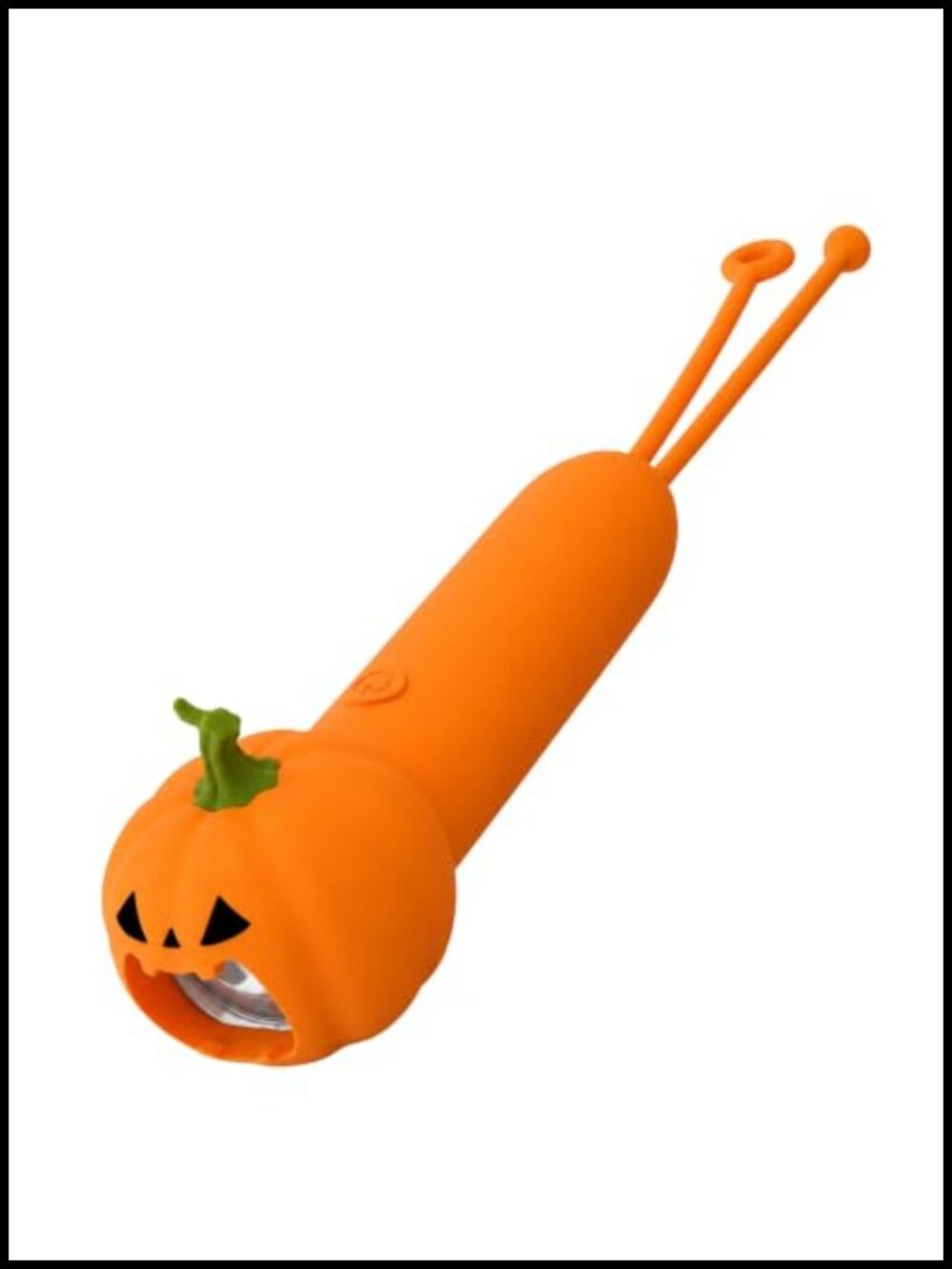 Kids Rechargeable Pumpkin Flashlight Silicone LED Dimmable